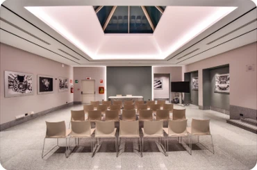 Sala Piramide del Centro Congressi Unione Industriali Torino