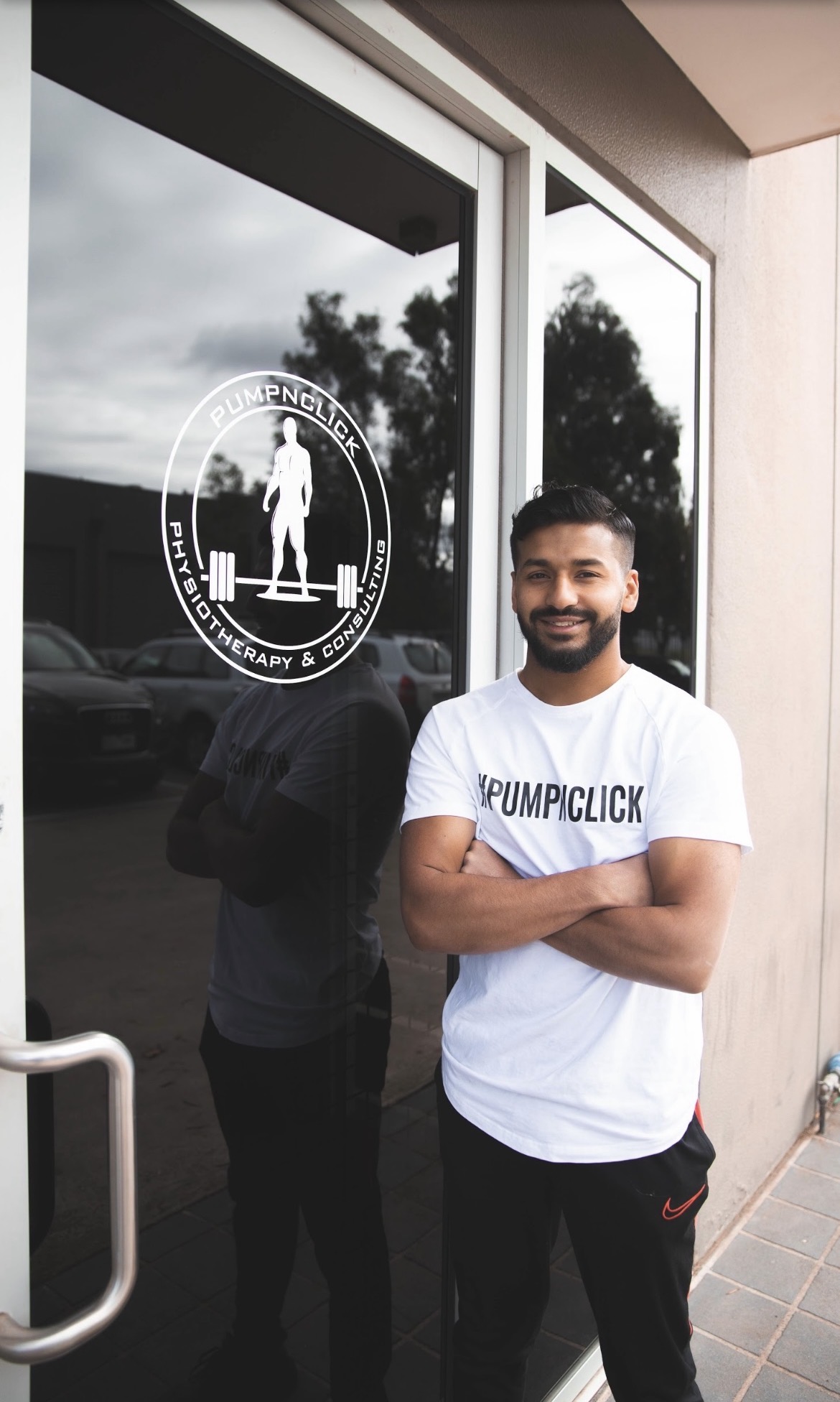 Minhaz, founder of Pump N Click Physiotherapy