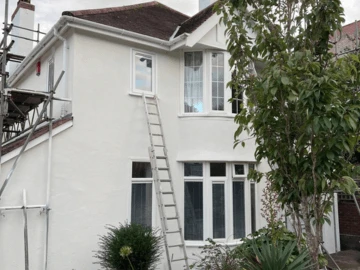 Exterior wall coatings Kettering — before and after