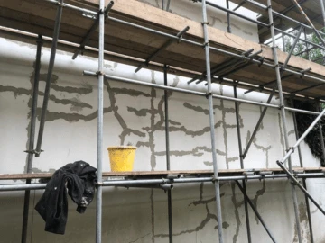 Exterior wall coatings Kettering — before and after
