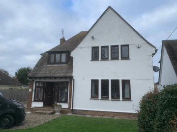 Exterior wall coatings Kettering — before and after