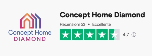 Concept Home Diamond — 4,7 Eccellente su Trustpilot