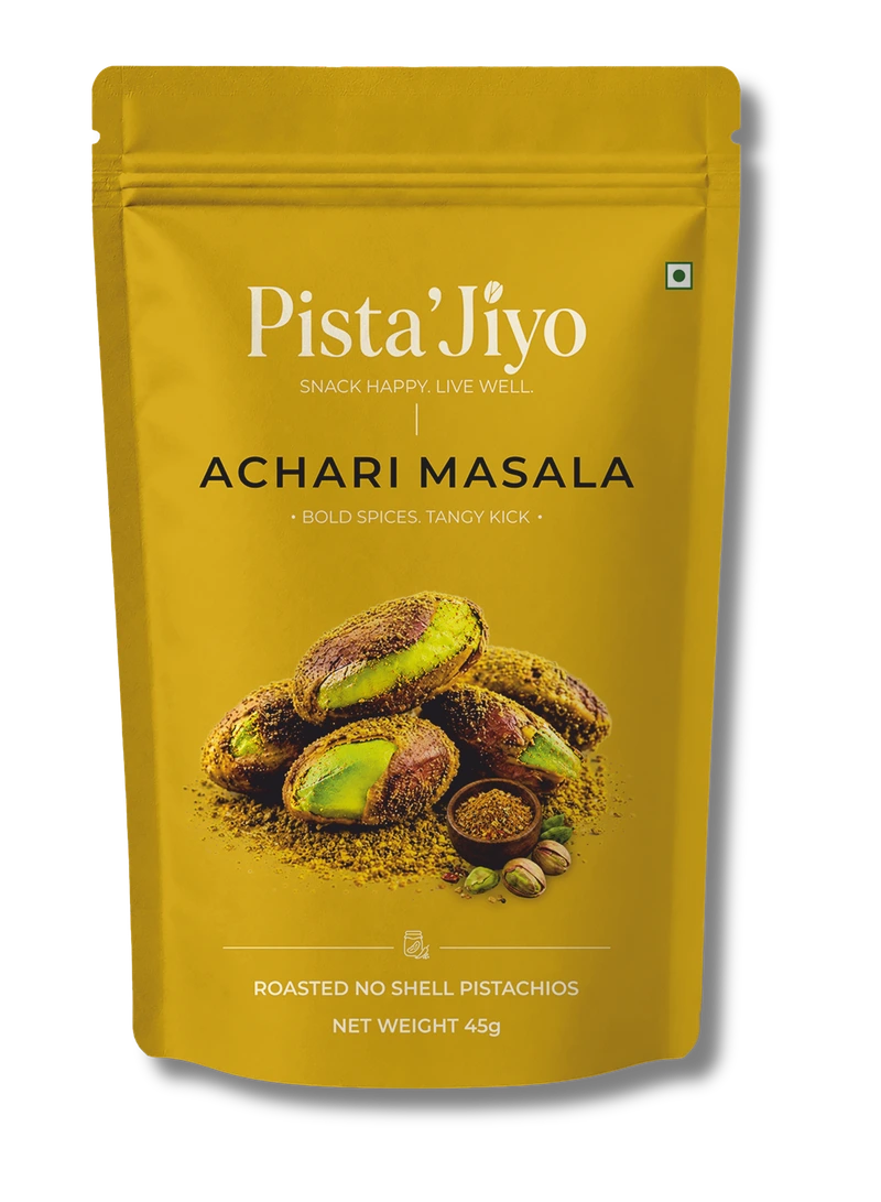 Achari Masala Pista’Jiyo pouch